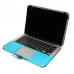MacBook Pro 13.3" A1278 - Smart Holster PU Leather Case Cover Bag Sleeve Protective Notebook Cover Case - Vintage Blue